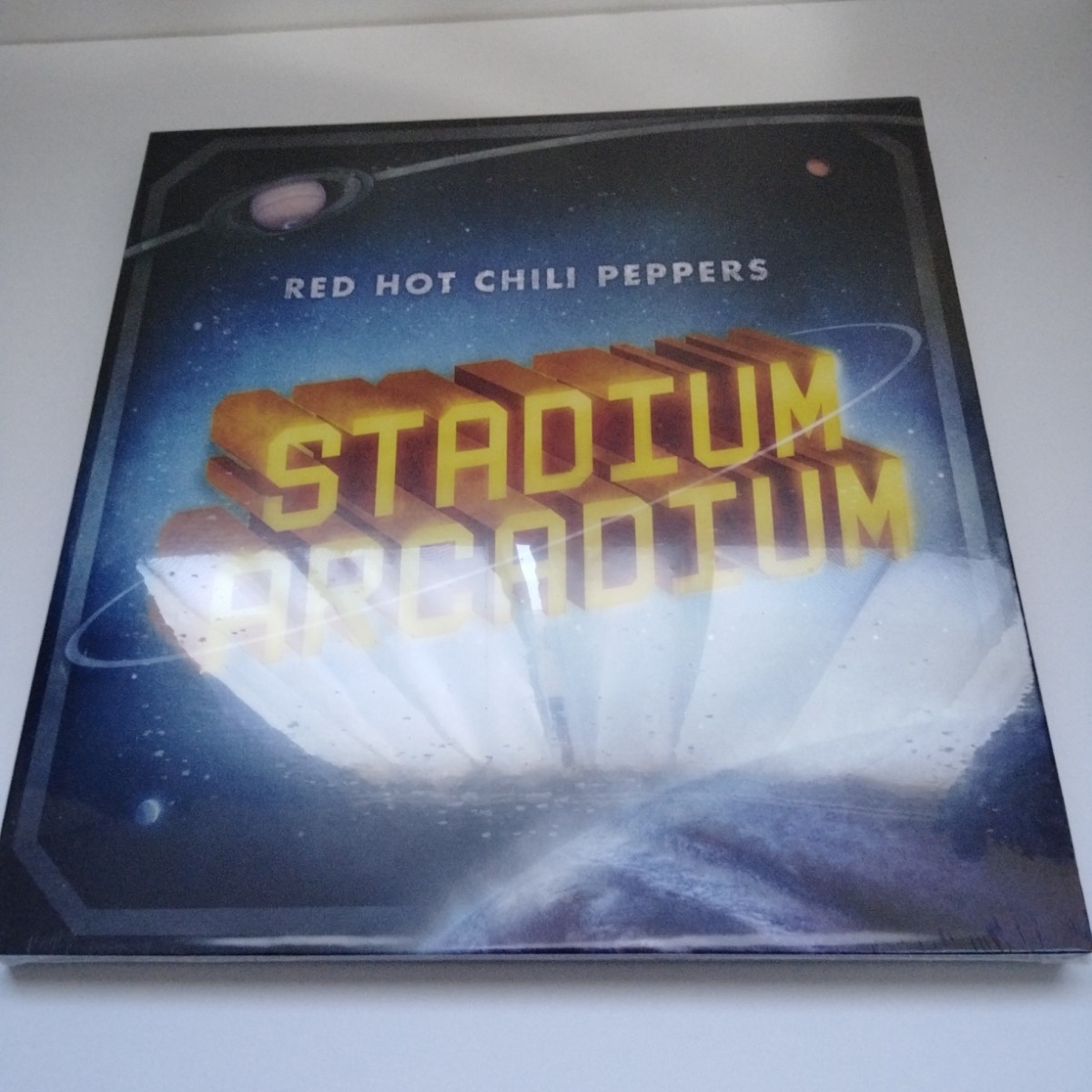 RED HOT CHILI PEPPERS STADIUM ARCADIUMレッチリ　レッドホットチリペッパーズ　　アナログ、レコード_画像2