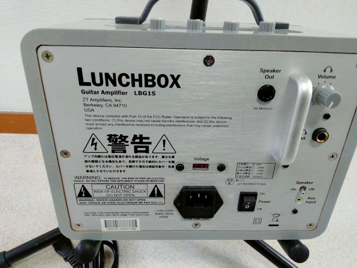 ZT Amp Lunchbox LBG1S 200W コンパクト パワー出力の画像4