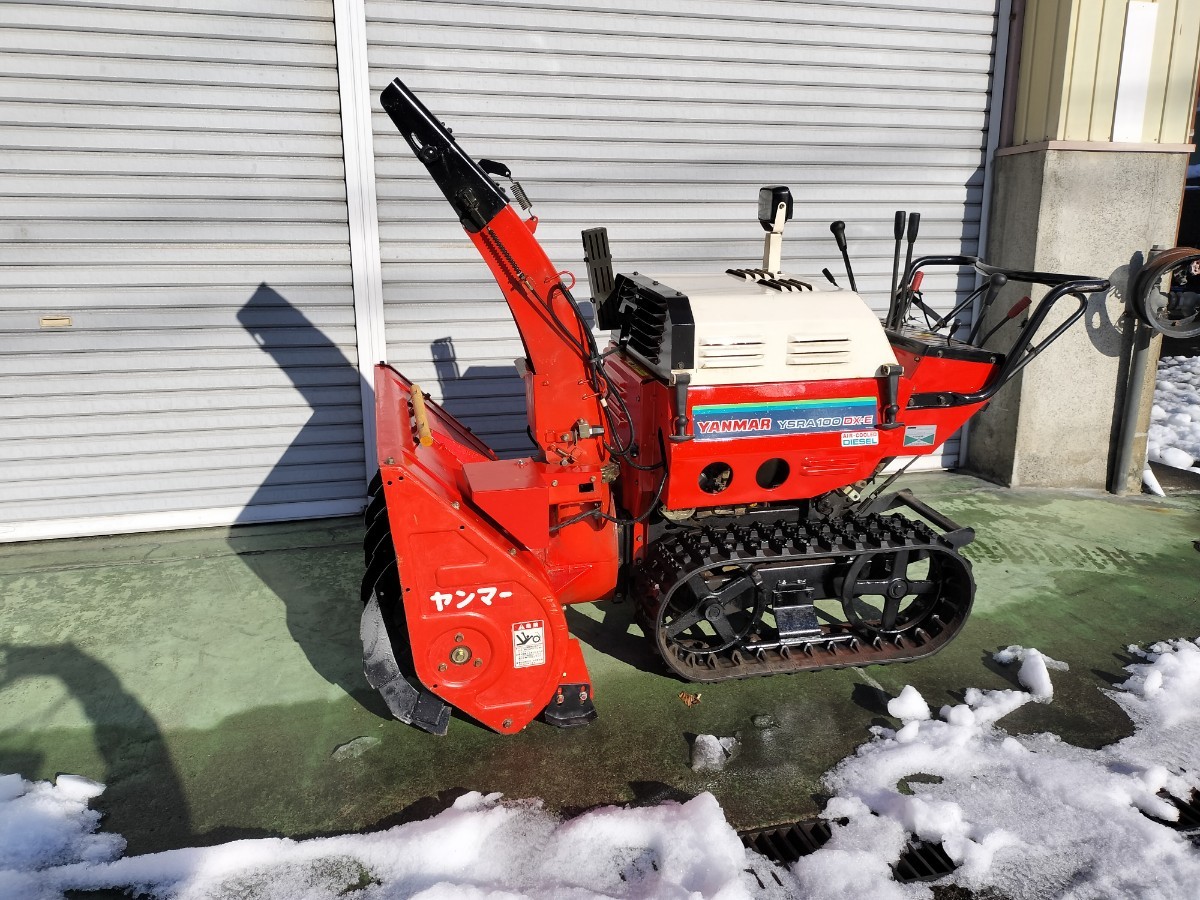 YANMAR 除雪機YSR100DX-E ヤンマー_画像7