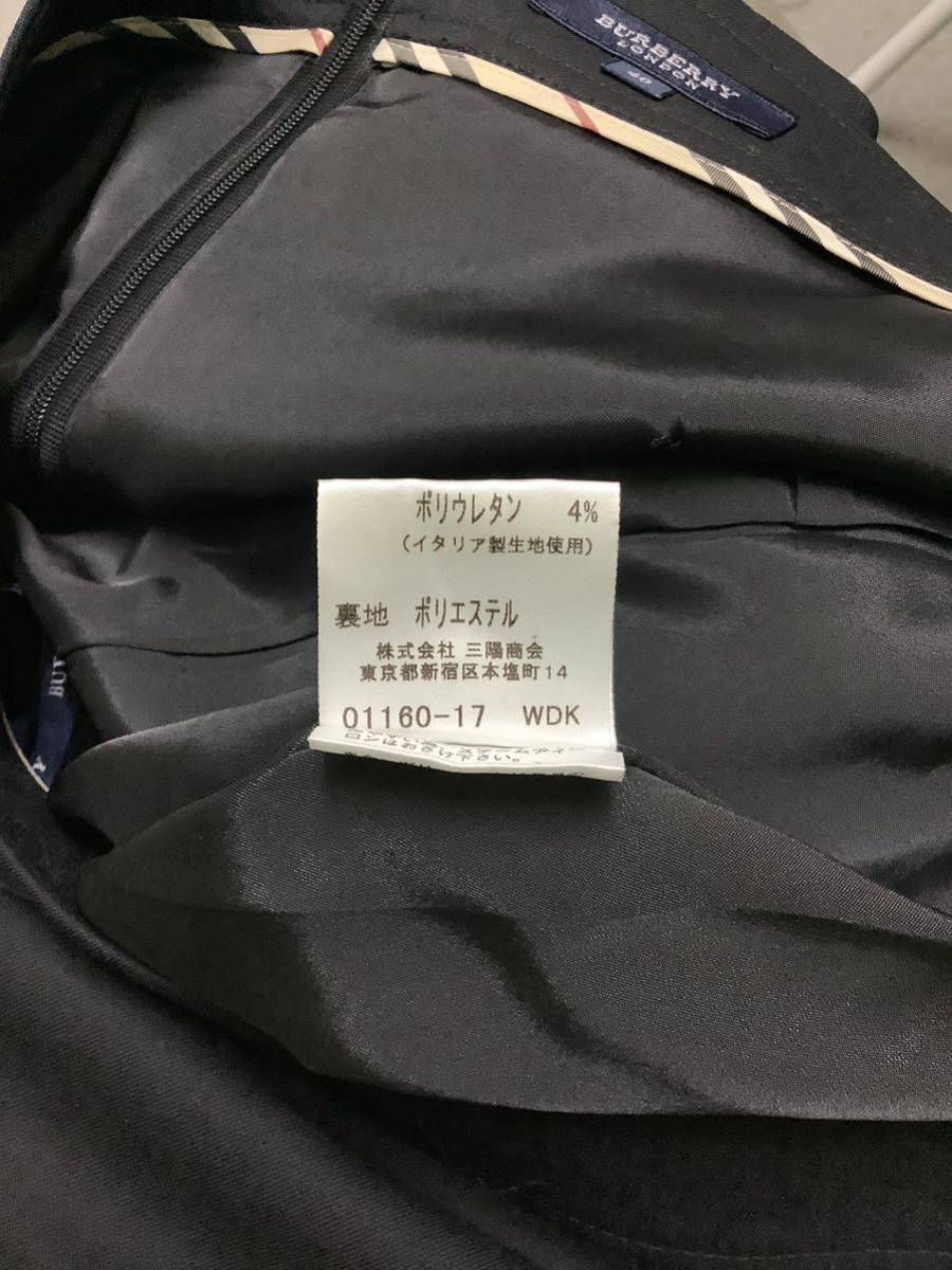 Burberry, バーバリー, スカート ,ブラック ,黒 ,古着, 三陽商会, 40サイズ_画像4