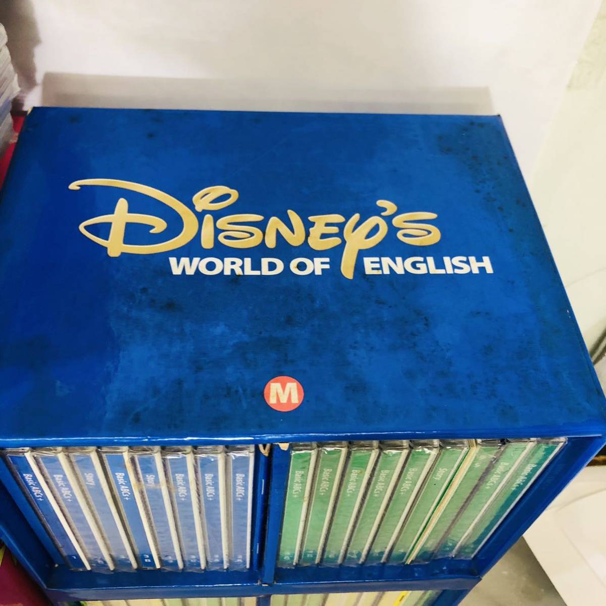 ジャンク Disney ディズニー 英語 システム ワールドオブイングリッシュ 英語教材 CD DVD まとめ売り 被りありDWE _画像5