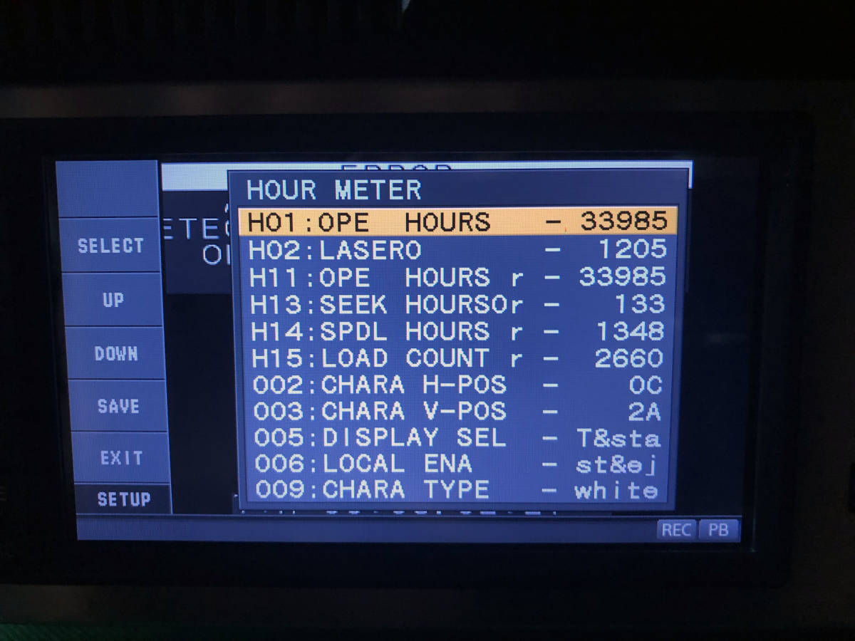 SONY (ソニー) XDS-PD1000 XDCAM レコーダー メディアステーション 放送業務 HDDのみ不調 _画像6