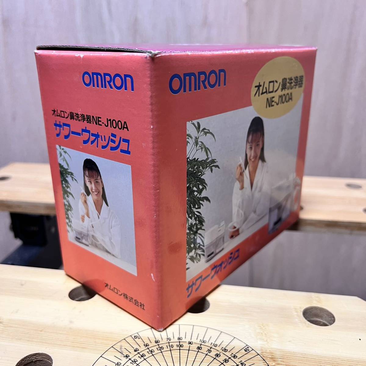 未使用 OMRON オムロン 鼻洗浄器 NE-J100A サワーウォッシュ オムロン鼻洗浄器 b1-20_画像6