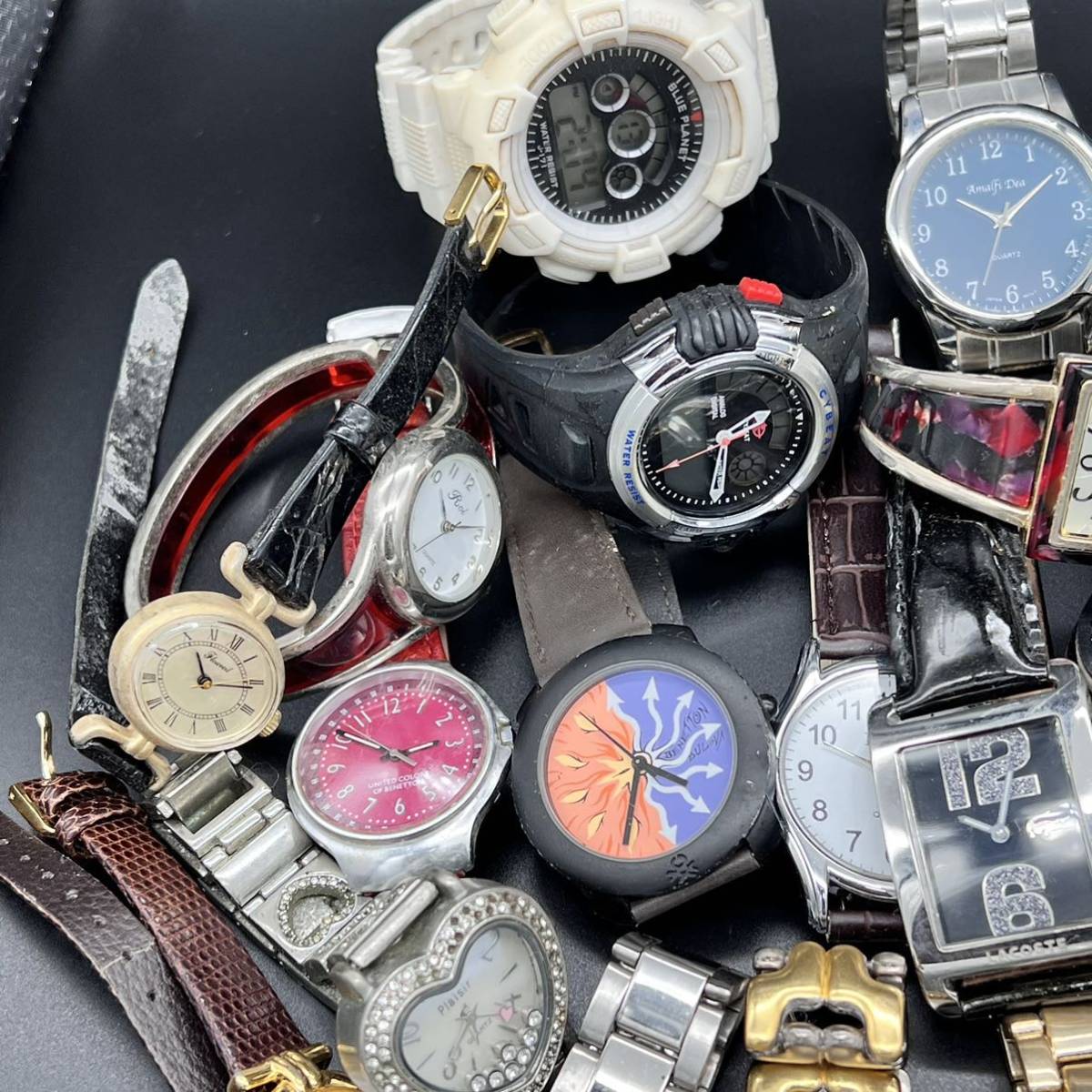 まとめて29本 腕時計 動作未確認 電池切れ メンズ レディース quartz マイナーメーカー メーカー不明 まとめ売り b1-49_画像6