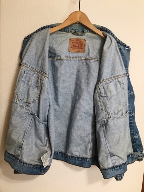 ユーロリーバイス EURO LEVIS リーバイス 3rd 70503 デニムジャケット デニム Gジャン denim jeans bts サード leeウェアハウス オーラリー_画像4