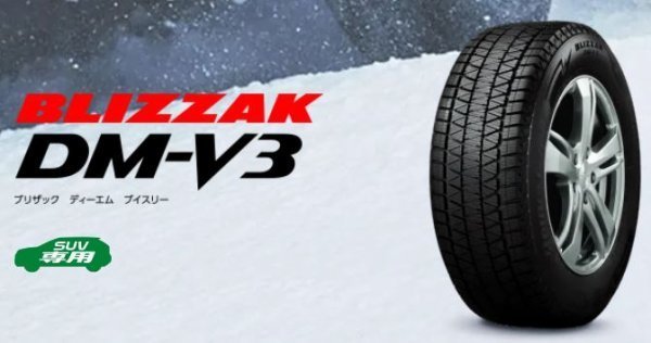 ブリヂストン●225/65R18●BLIZZAK DM-V3 新品タイヤ4本セット 総額59,800円　特価品！！_タイヤのみです。ホイールは付属しません。