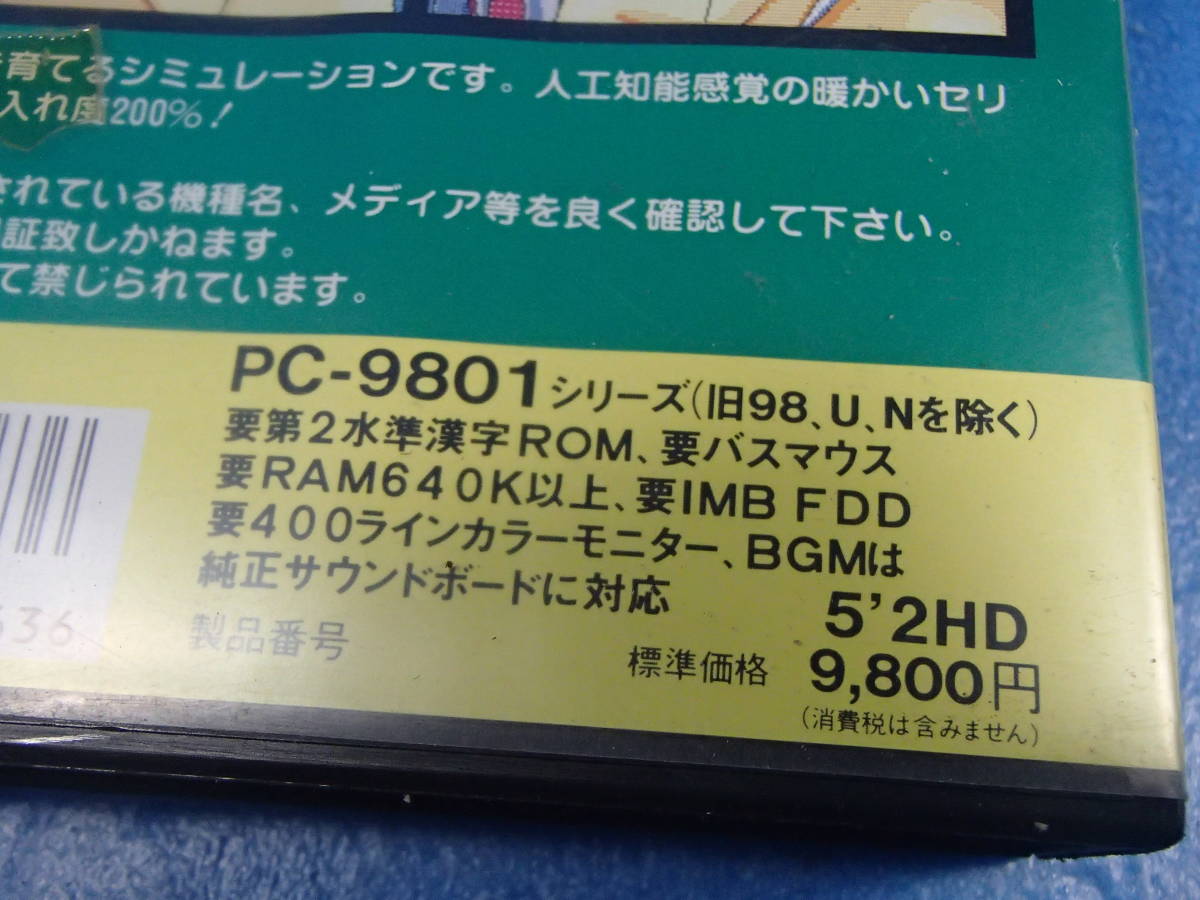 ★☆【希少】PC-9801UV/UX ぶりんぐあっぷ/BRING UP 5インチディスク 2HD レトロゲームソフト カビ無し レア PC98☆★_画像5