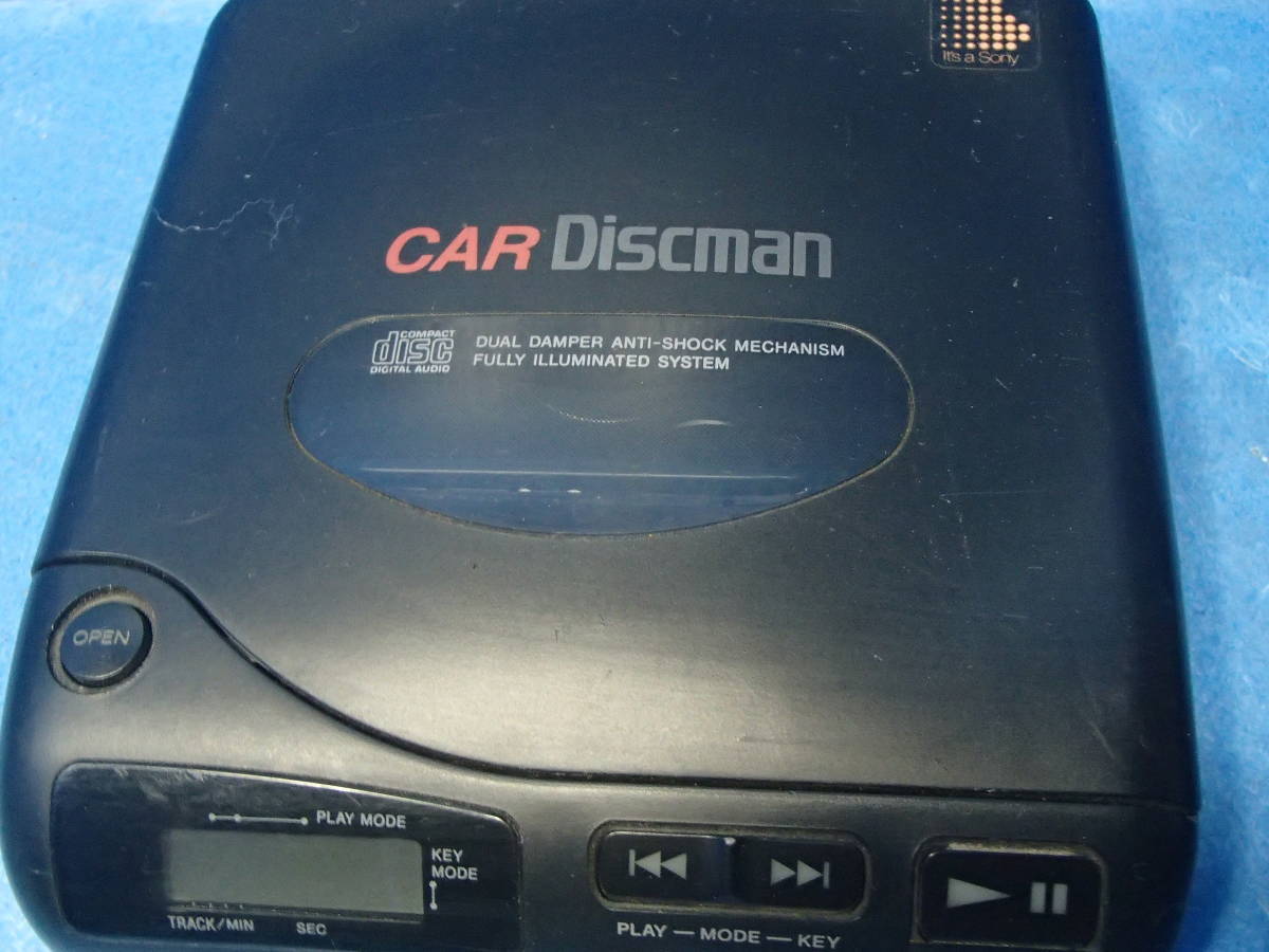 ★☆【1円】SONY/ソニー Discman3台+おまけセット D-202/D-T20/D-800K/CPM-80P 現状品 ディスクマン カーマウント まとめて CD☆★_画像6