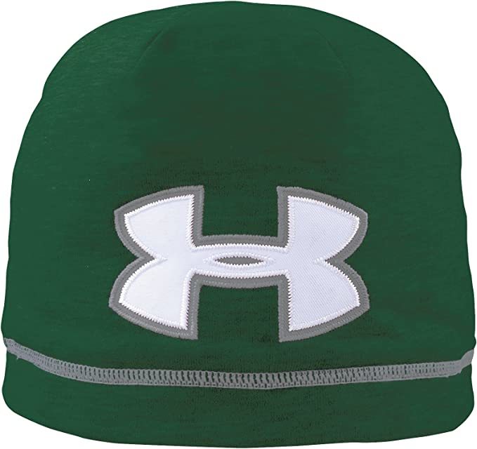 B15-18 new goods UNDER ARMOUR Under Armor knitted cap sweat suit Beanie men's free size AAL4622 green 57-60.