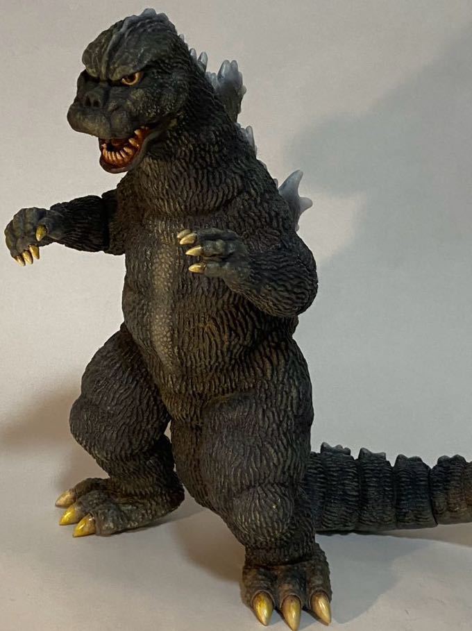 ゴジラ ビリケン商会 ソフビ ガレージキット GODZILLA メカゴジラの逆襲 東宝 塗装済み完成品 特撮 ソフビ怪獣 怪獣フィギュア 希少_画像1