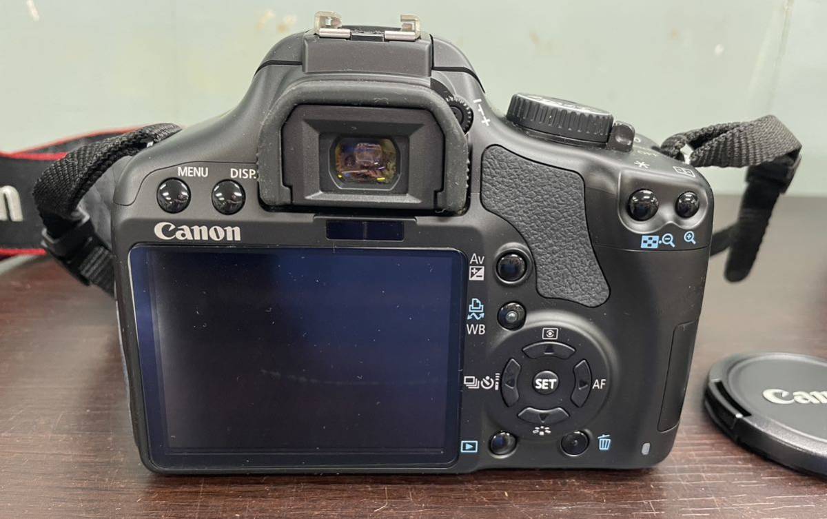 Canon EOS Kiss X2 キャノン　デジタル一眼レフカメラ　デジタルカメラ　デジカメ ジャンク品　付属品　ケース付き_画像5