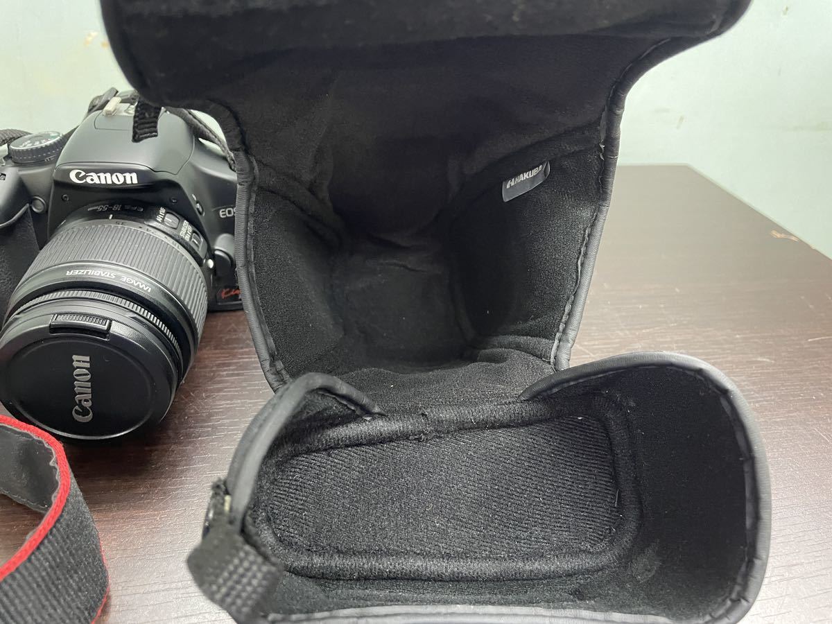 Canon EOS Kiss X2 キャノン　デジタル一眼レフカメラ　デジタルカメラ　デジカメ ジャンク品　付属品　ケース付き_画像10