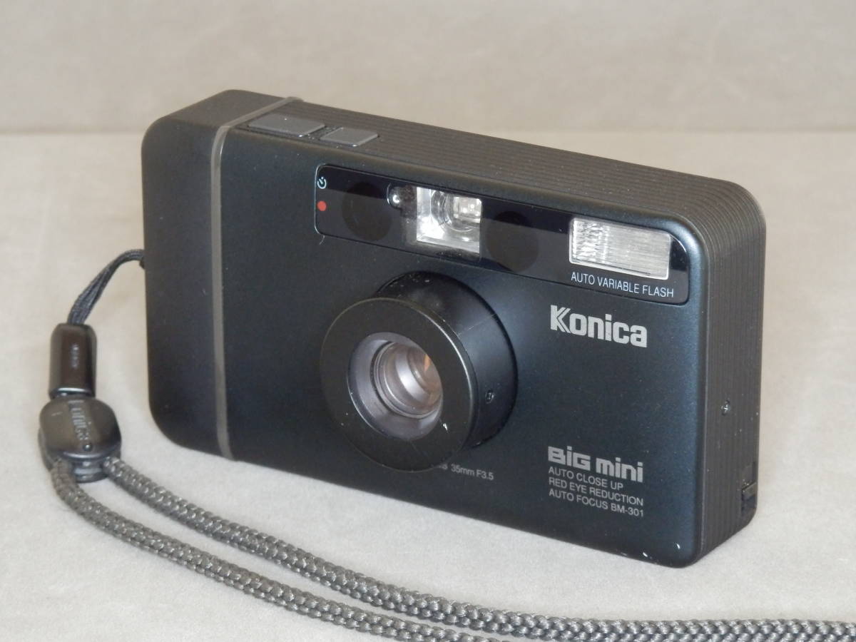 Konica Big mini BM-301【ジャンク】　※フィルムカメラ・コンパクトカメラ_画像1