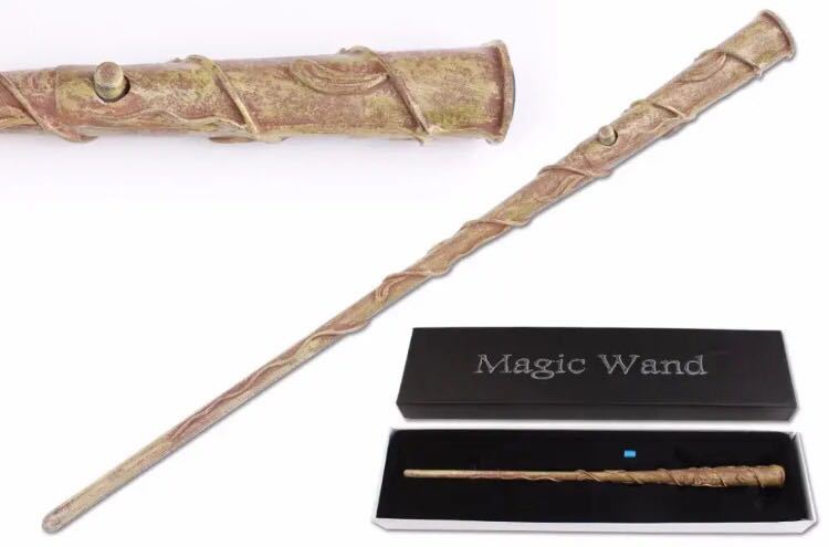 ハリーポッターシリーズ ハリポタグッズ 魔法の杖 マジックワンド LED発光 コスプレ 各種キャラクターありの画像7