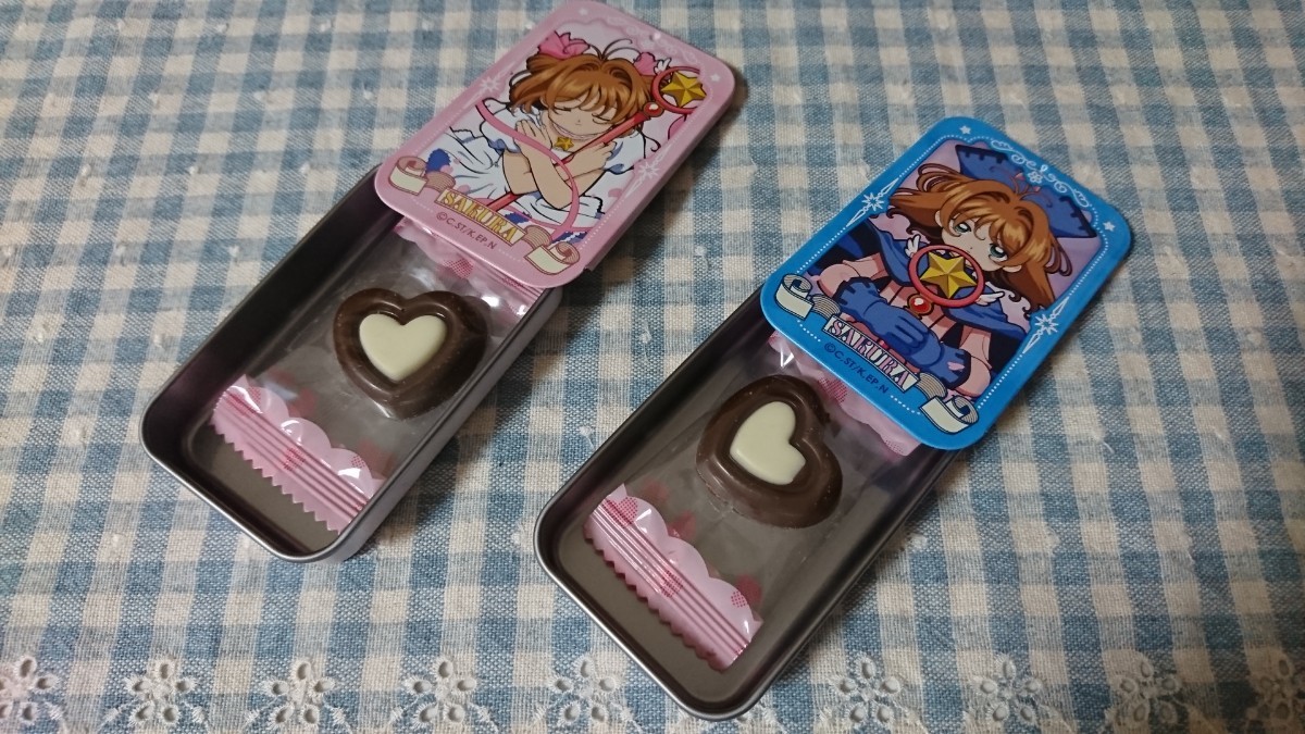 カードキャプターさくら バレンタイン 缶入りチョコ カードキャプターさくら バレンタイン 缶入りチョコ