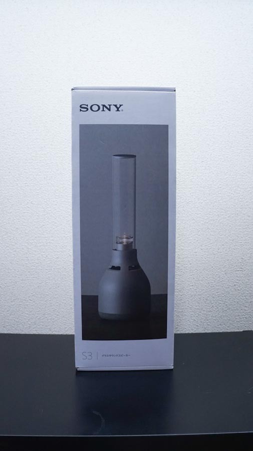 【1円スタート】【美品】SONY LSPX-S3 グラスサウンドスピーカー アクティブスピーカー Bluetooth ワイヤレス ハンズフリー通話 000001_画像1
