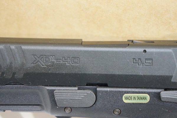 【美品】 WE-TECH XDM-40 IPSCモデル MG520899 4.5 ガスガン ガスブローバック GBB A068_画像7