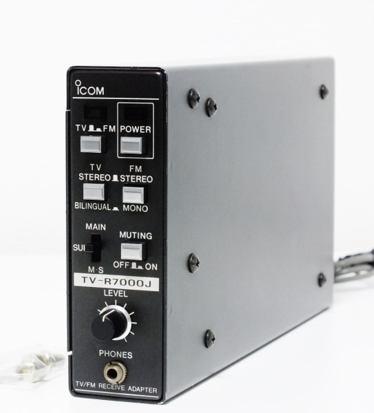 ジャンク】IC-R7000 受信機 TV-R7000J レシーブアダプター(ICOM ジャンク】IC-R7000 受信機 TV-R7000J レシーブアダプター(ICOM