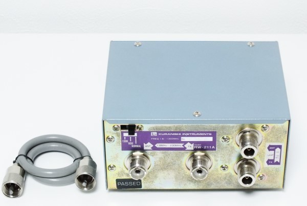 クラニシRW-211A SWR/パワー計1.8~1300MHz Yahoo!オークション - クラニシ RW-211A SWR/パワー計 1.8~1300MHz
