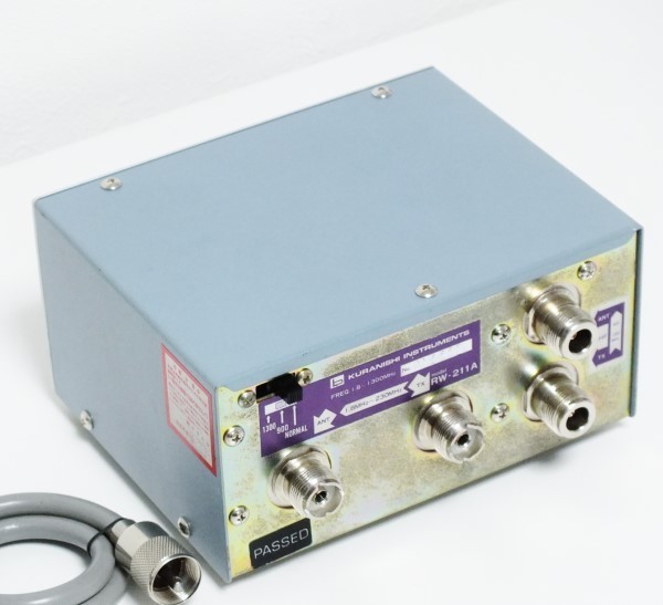 クラニシRW-211A SWR/パワー計1.8~1300MHz Yahoo!オークション - クラニシ RW-211A SWR/パワー計 1.8~1300MHz