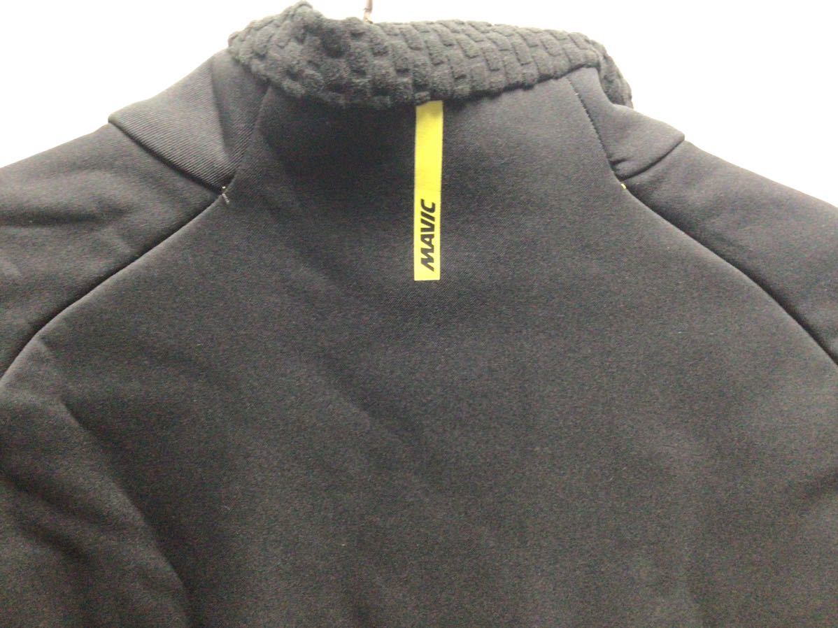 新品 未使用品 定価17500円 MAVIC マヴィック サイクルジャケット AKSIUM THERMO JACKET アキシウム サーモ ジャケット ブラック S 黒_画像3