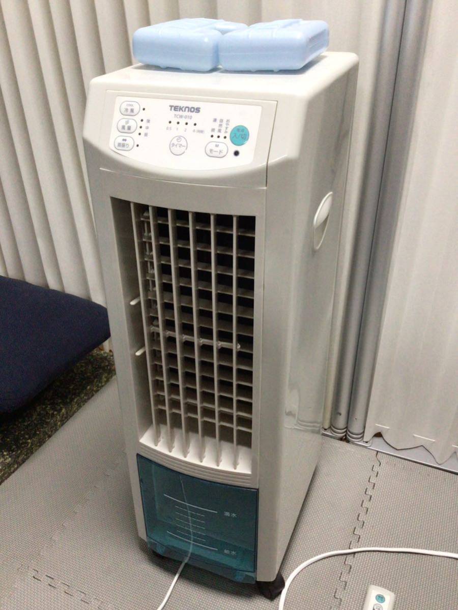  receipt limitation (pick up) Tecnos TEKNOS cold manner electric fan cold air fan cold manner machine electric fan used TCW-010