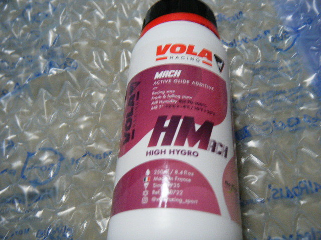 VOLA 　リキッドワックス　H MACH 　パープル　-12～-4°C　250ml レーシングトップWAX