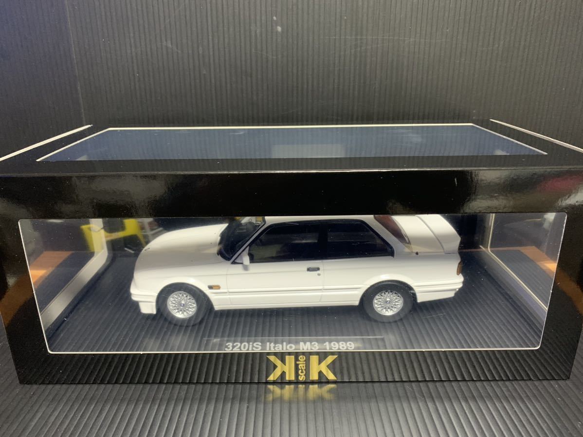 1/18 BMW 320is M3 Italo White 新品未展示保管品　　Kk scale_画像5