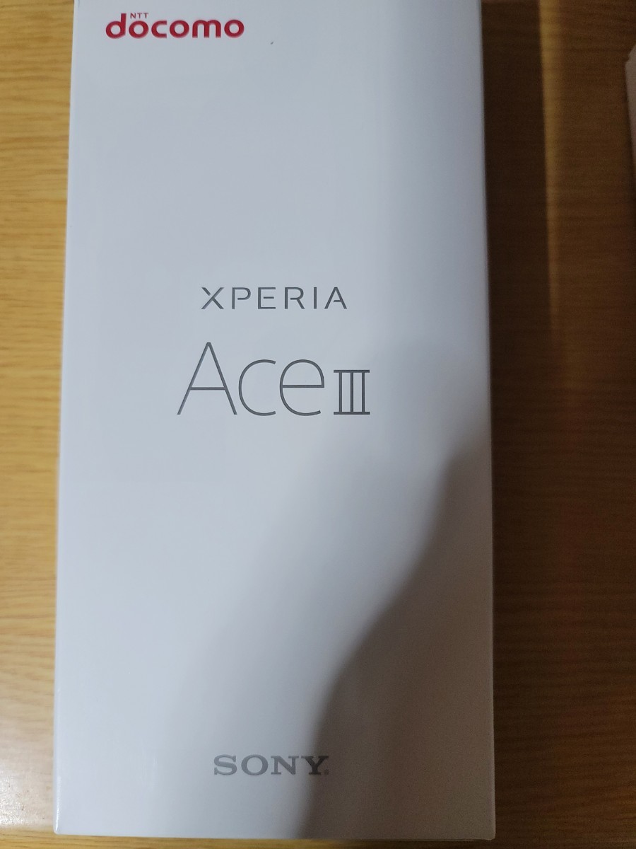 早い者勝ち　Xperia Ace III SO-53C 5.5インチ メモリー4GB ストレージ64GB グレー ドコモ　新品未使用_画像1