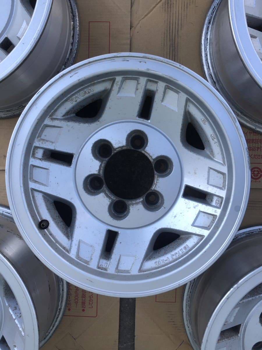 ランドクルーザー 70 78 純正ホイール 5本 15×7JJ-20 6H PCD139.7 トヨタ TOYOTA ランクル プラド 引き取り歓迎_画像8