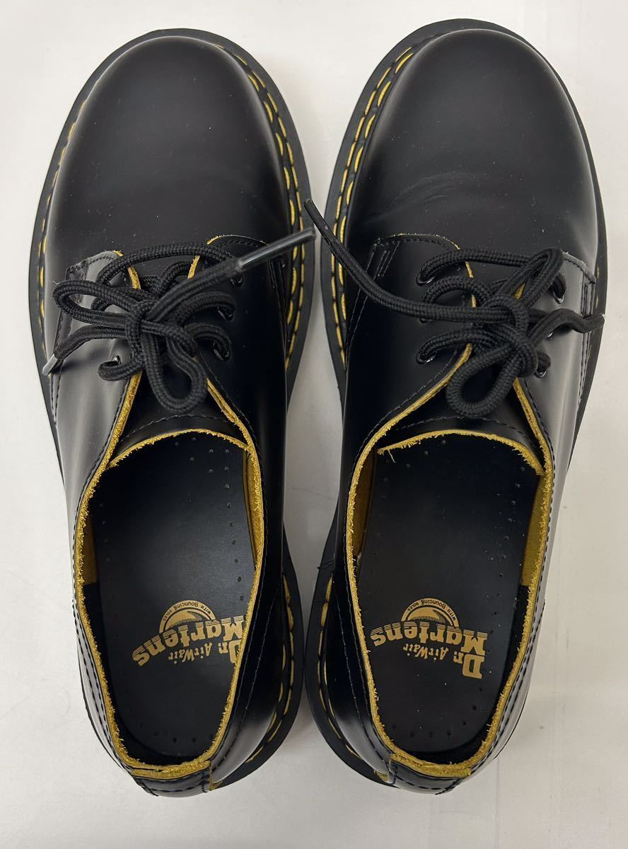 20240121【Dr.Martens 】ドクターマーチン シューズ 3ホール ダブルステッチ UK7 1461DS レザー_画像3