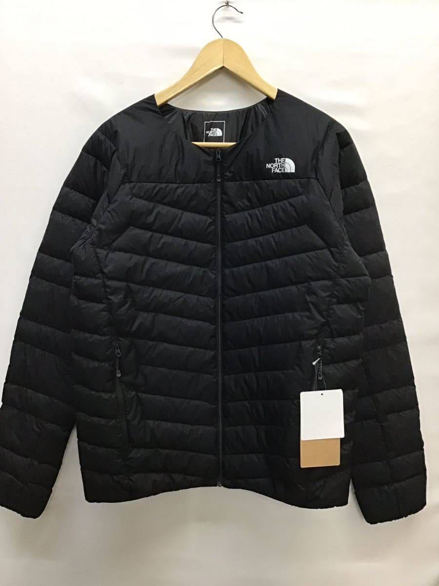 20240110【THE NORTH FACE】ノースフェイス サンダーラウンドネックジャケット ダウンジャケット Lブラック NY82213