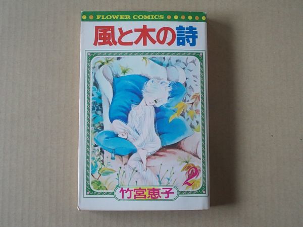 N1851　即決　竹宮恵子『風と木の詩』第2巻　小学館　フラワーコミックス　昭和52年【初版】_画像1