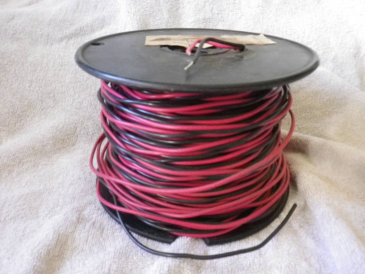 【即買＆送料無料￥１７，０００】Western Electric １６AWG Twin 単線　６m