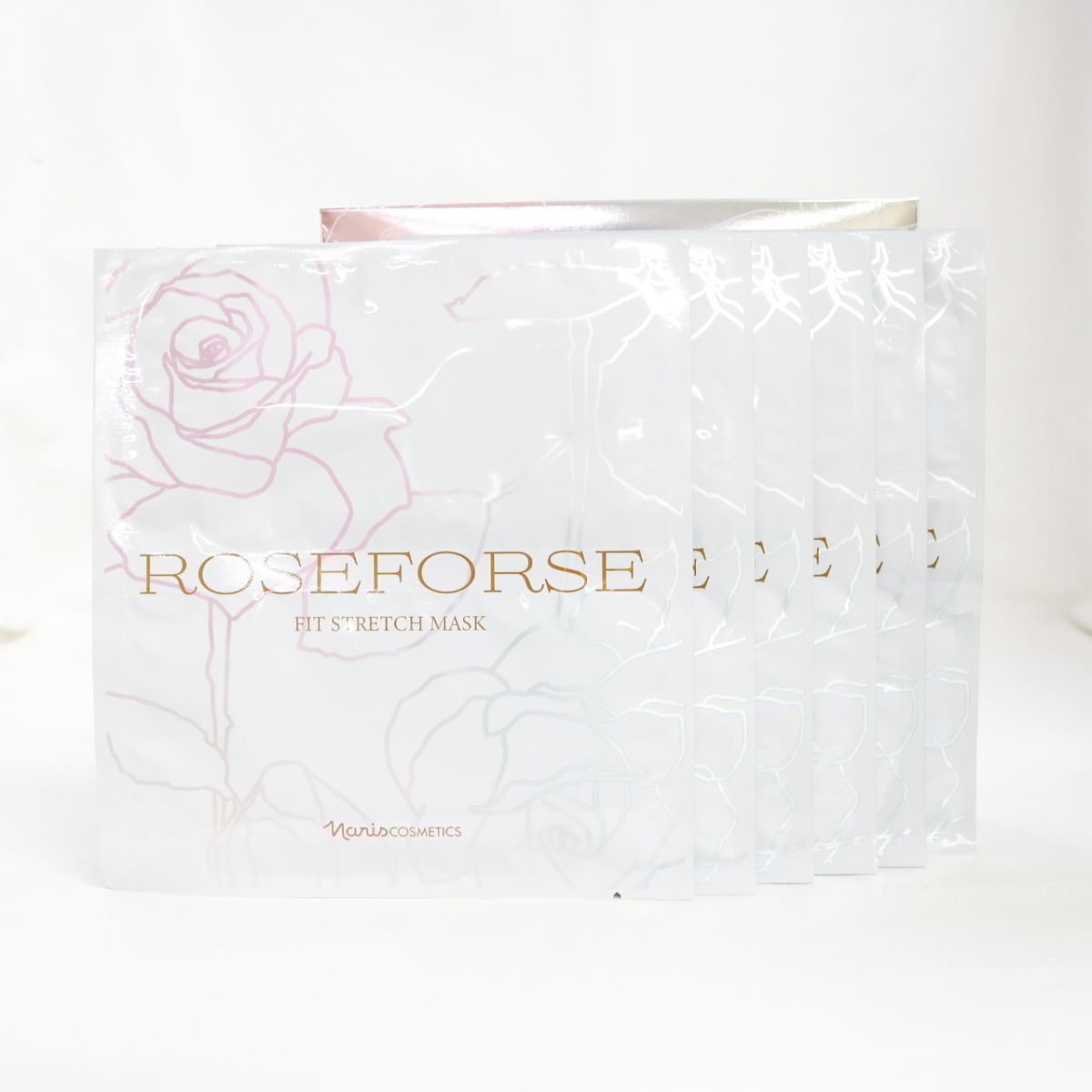 * new goods Naris cosmetics Naris rose force Fit stretch mask ( height moisturizer mask ) 26mL×6 set ( 0116-n1 )