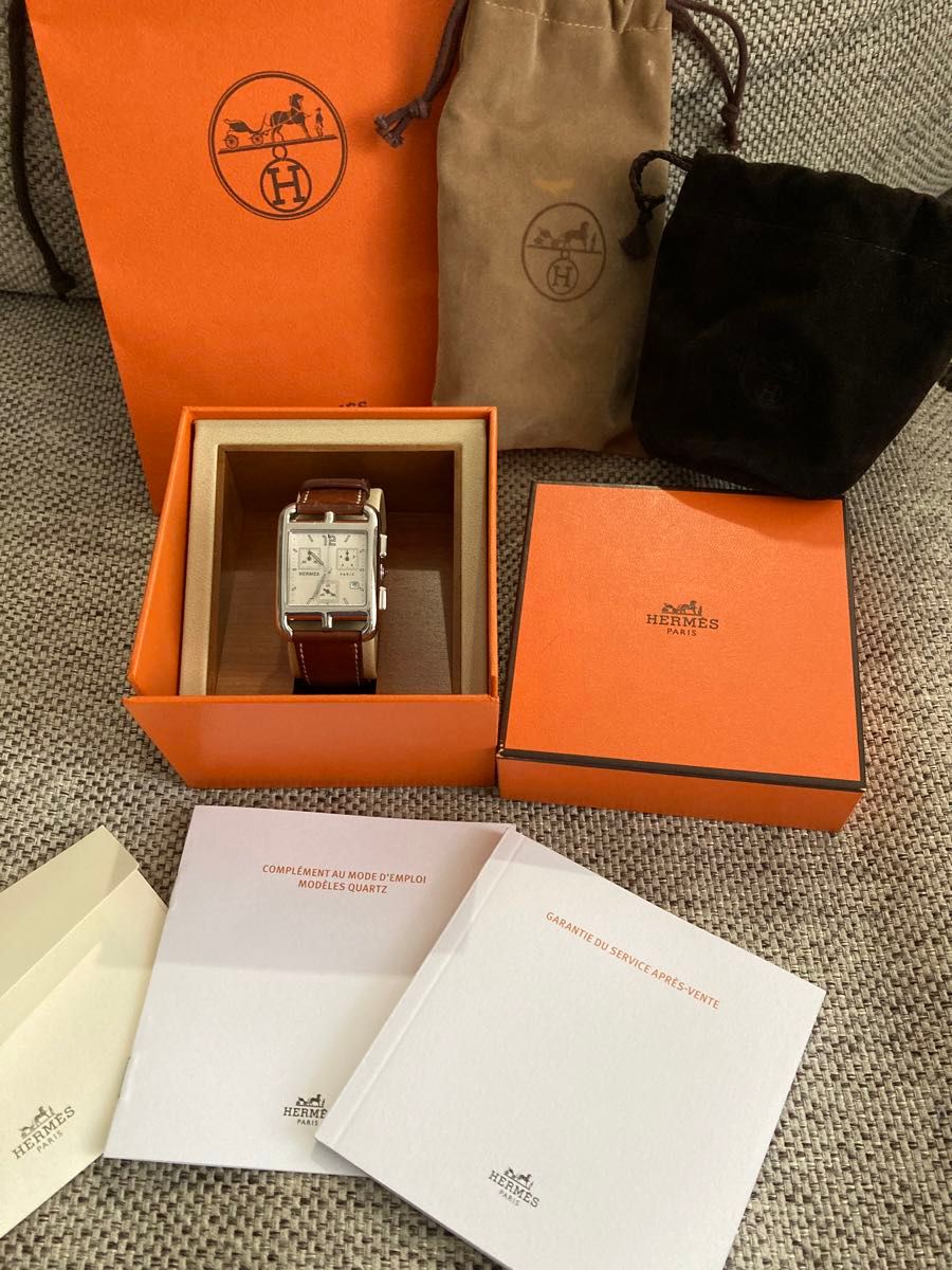 HERMES エルメス オートクォーツモデル ケープコッド クロノ HERMES エルメス オートクォーツモデル ケープコッド クロノ