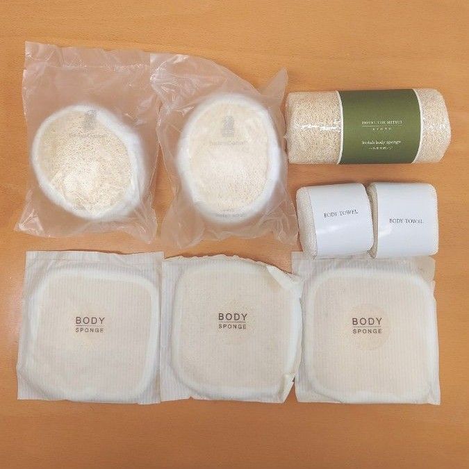 ホテル アメニティボディスポンジへちま未開封品 「ザ リッツ ホテル アメニティボディスポンジへちま未開封品 「ザ リッツ