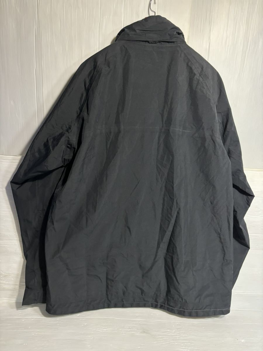 KATHMANDU カトマンドゥ　GORE-TEX ゴアテックス　止水ジッパー　裏付き　ナイロン　ジャケット　黒　2XL XXL ブラック_画像4