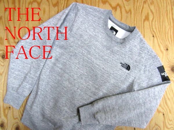 ★ノースフェイス NORTHFACE★メンズ スクエアロゴクルー Square Logo Crew NT61931 サイズM★R60114027A_画像1