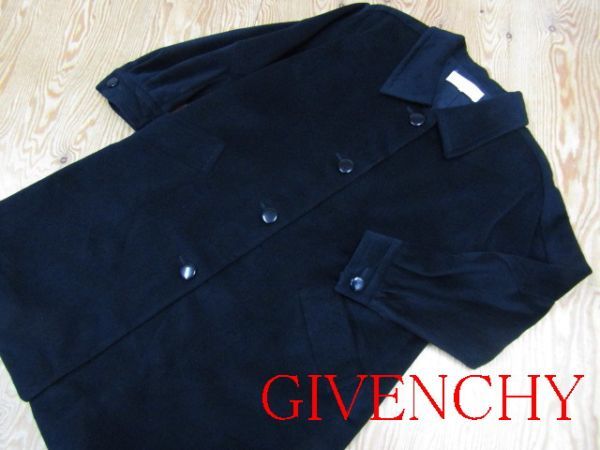 ★ジバンシー ジバンシィ GIVENCHY★レディース 80年代テイスト ウールコート★R60128002B_画像1