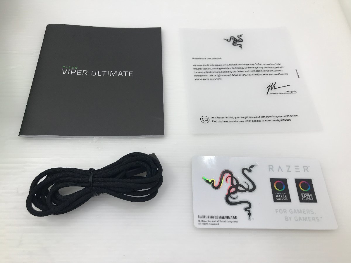 【TAG・中古】☆RAZER ゲーミングマウス Viper Ultimate RZ01-03050100-R3A1☆88-240111-SS-25-TAG_画像10