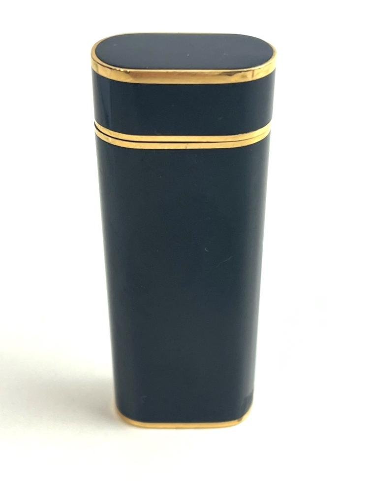 ICH【中古品】 Cartier カルティエ ガスライター オーバル ブラック 着火確認済 〈208-240129-ss8-ICH〉_画像3