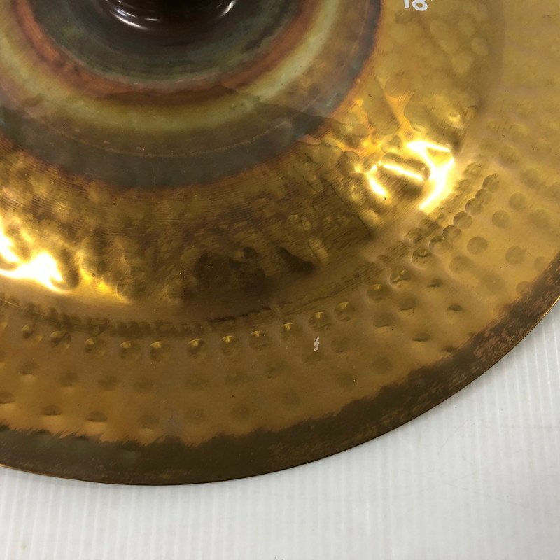 TEI 【現状渡し品】 Paiste RUDE Series CHINA 18インチ チャイナシンバル パイステ 〈113-240121-MK-2-TEI〉_画像5