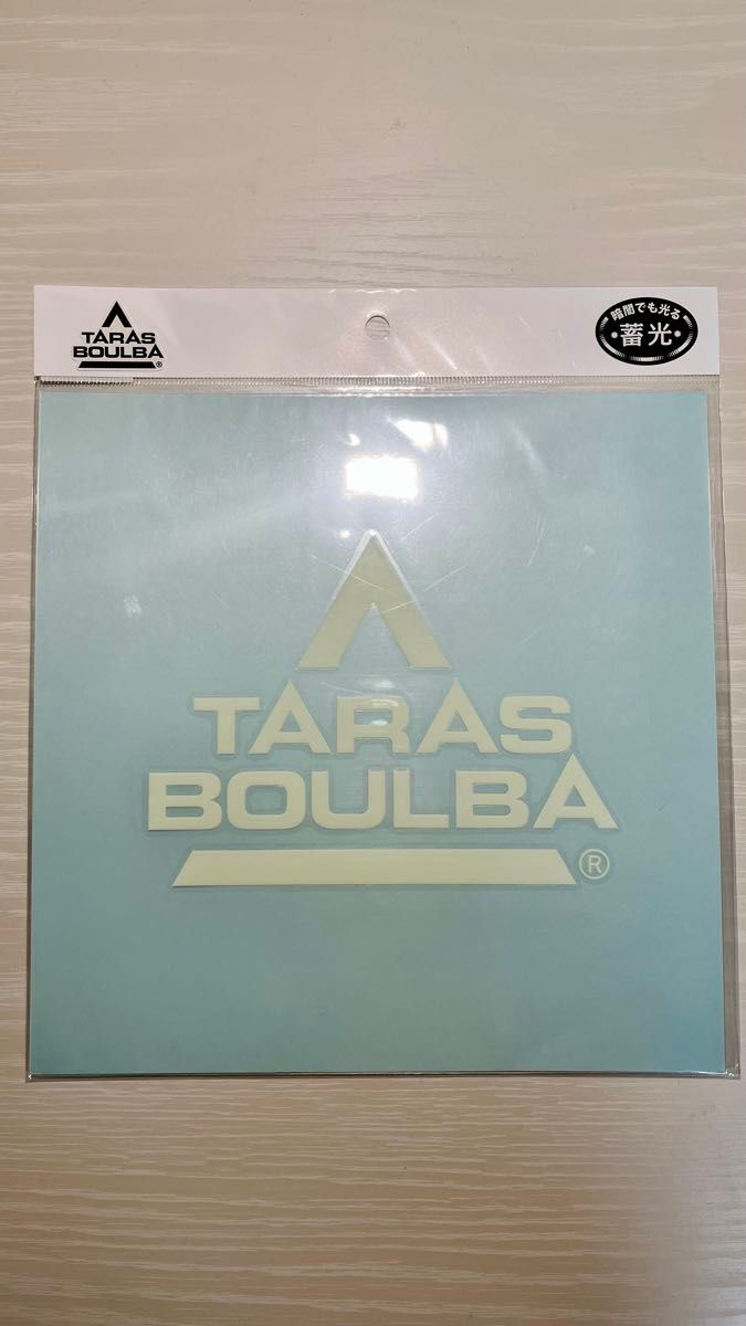 【新品】TARAS BOULBA タラスブルバ　蓄光カッティングステッカー L