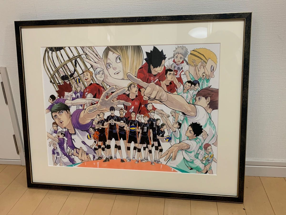 ハイキュー!!』複製原画 烏野vs.ライバルたち<ハイキュー!!原画展> ハイキュー!!』複製原画 烏野vs.ライバルたち<ハイキュー!!原画展>
