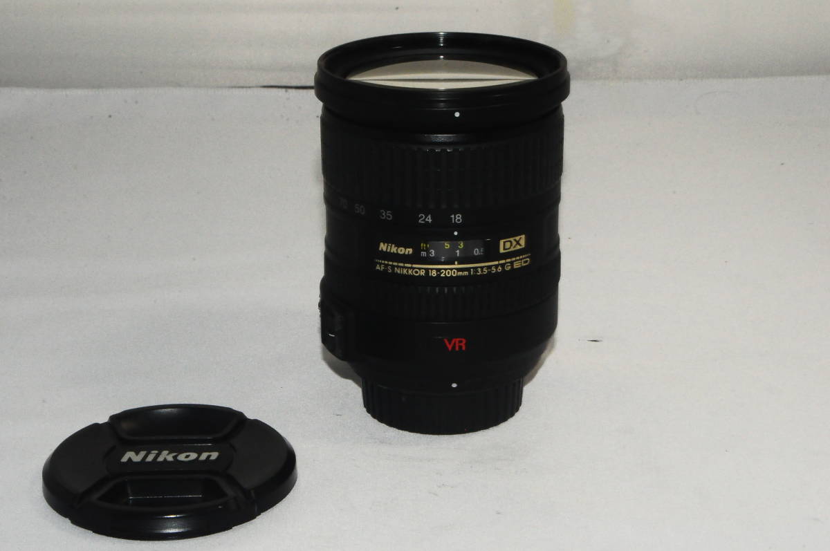 極上品 AF-S DX VR Zoom-Nikkor 18-200mm f3.5-5.6G IF-ED 05201_画像1