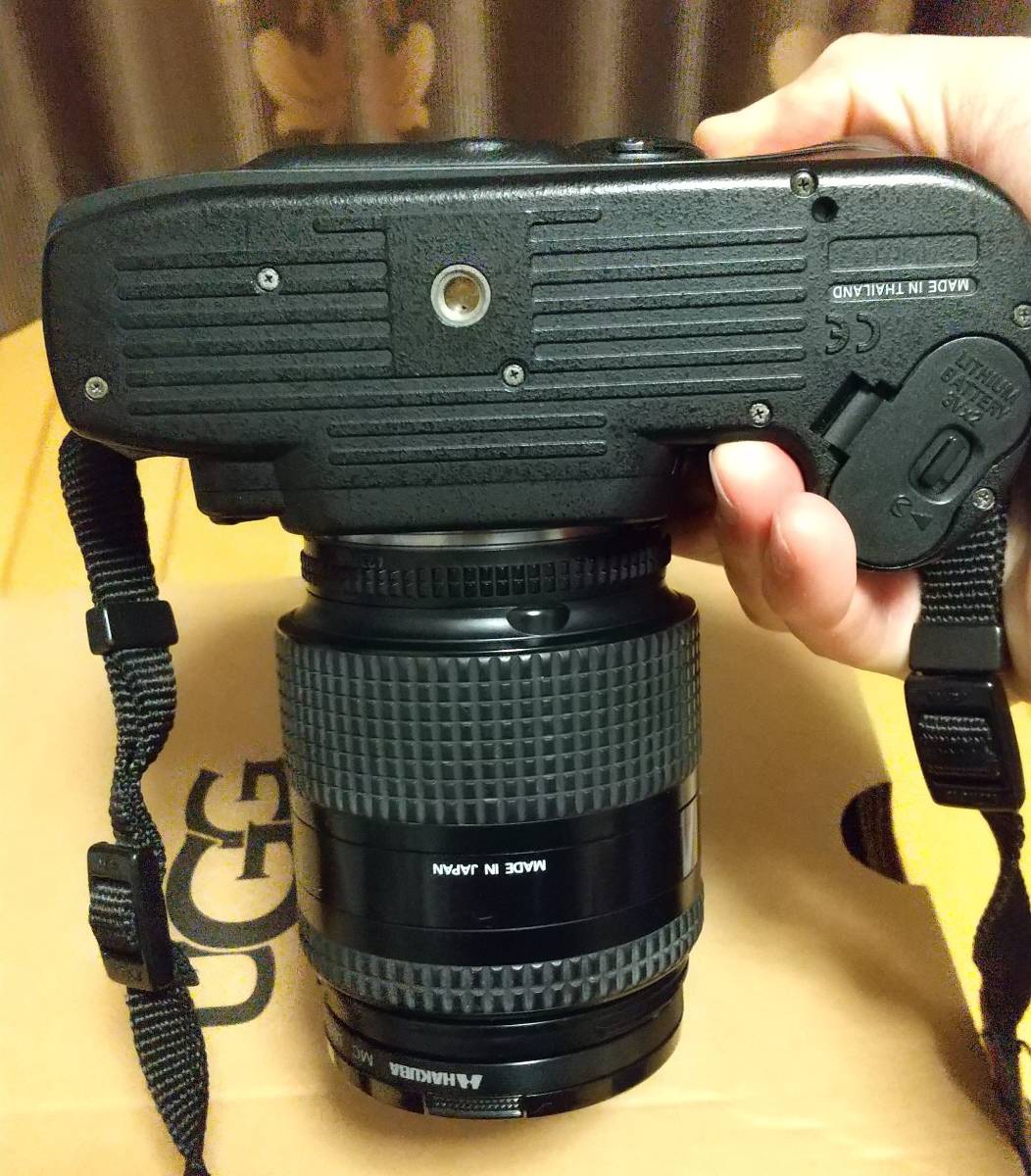 Nikon F80 一眼レフカメラ レンズ NIKKOR 28-105mm 1:3.5-4.5D レンズ ジャンク品！ ニコン AF_画像9