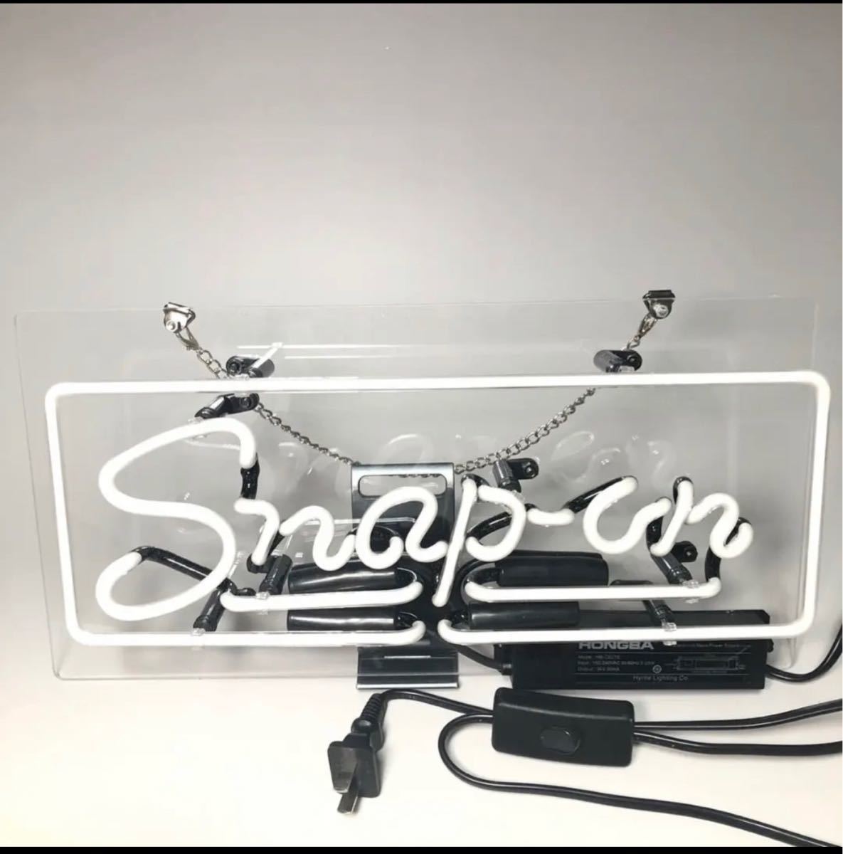  Snap-on Snap on neon tube garage american custom-made neon autograph original signboard NEON order 