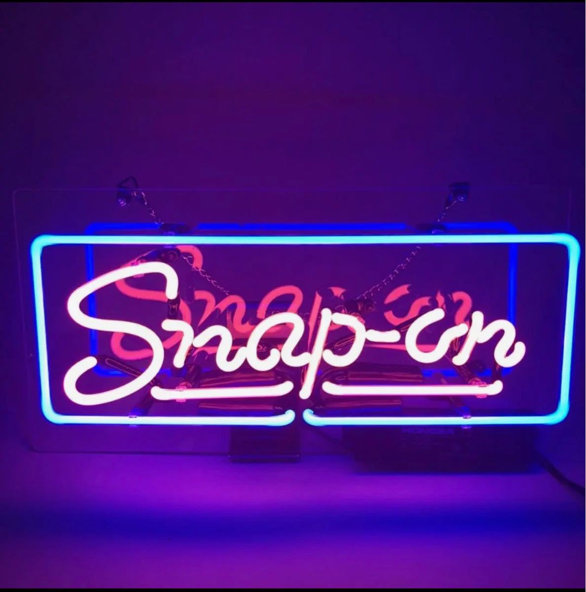 スナップオン　Snap on ネオン管　ガレージ アメリカン　オーダーメイド　ネオンサイン オリジナル　看板 NEON オーダー_画像3