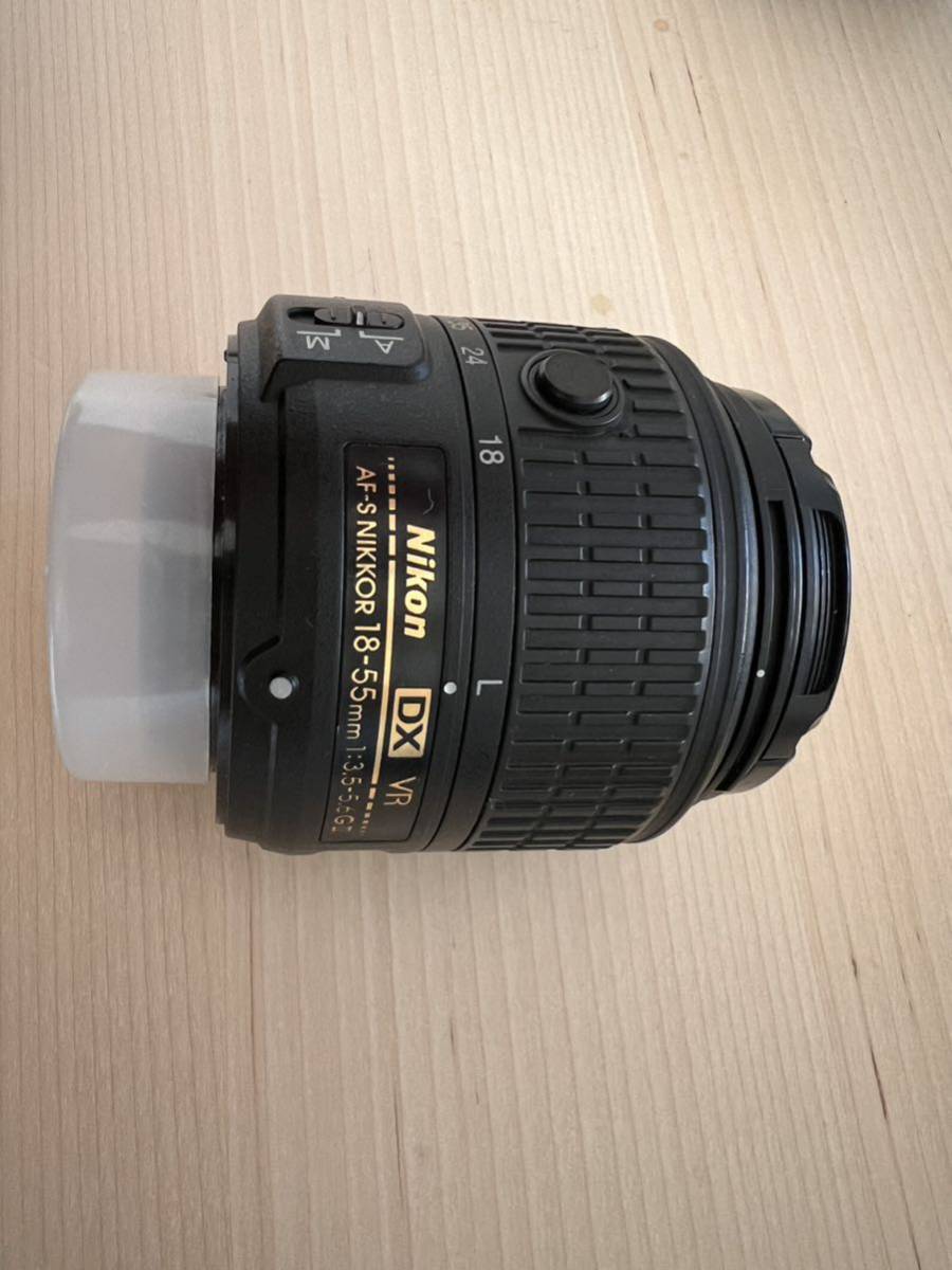 Nikon デジタル一眼レフカメラ D5500 ダブルズームキット ブラック 2416万画素 3.2型液晶 タッチパネルD5500WZBK_画像3